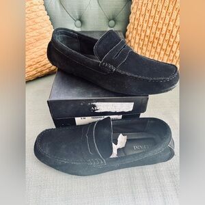Alfani Black Suede Men's Loafers